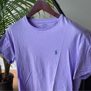 Polo by Ralph Lauren Men's Purple T-Shirt Medium